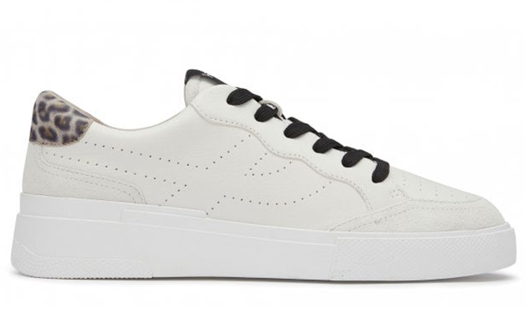 Order ASH Free系列 豹紋印花撞色板鞋 女款 白