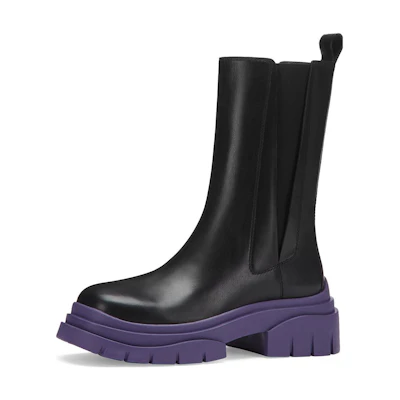 (W) Ash Gear Mid 'Black Purple Chelsea'