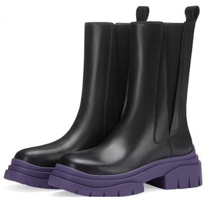 (W) Ash 齿轮中帮鞋 '黑紫切尔西' FW22-M-136857-004 Order (W) Ash 齿轮中帮鞋 '黑紫切尔西' FW22-M-136857-004