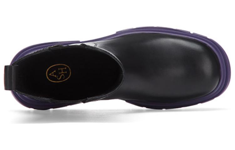 Lookbook (W) 애쉬 기어 미드 '블랙 퍼플 첼시' (or shorter: 애쉬 미드 '블랙퍼플') FW22-M-136857-004