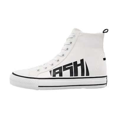 (W) Ash Genius High 'White Retro'