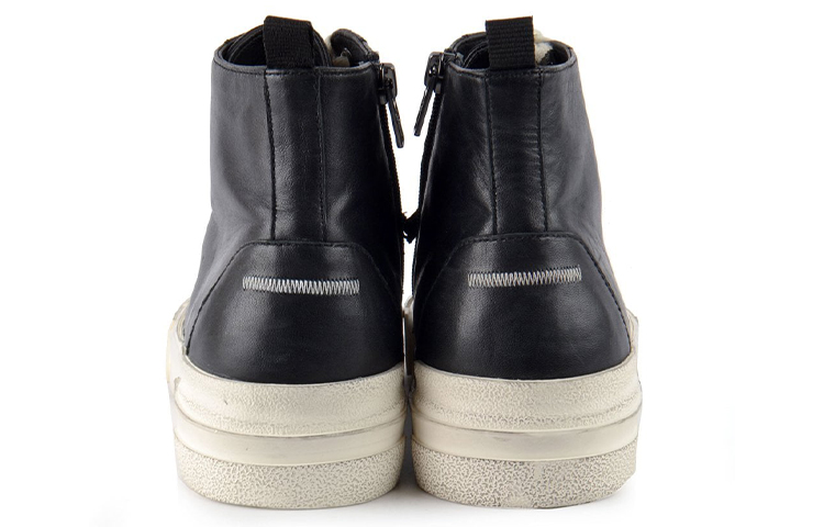 Shop (W) アッシュ・ガブリ ブラックレザーハイカット SS21-V-134423-001