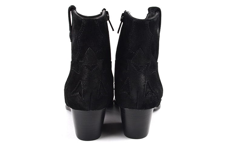 (W) Ash Harlow Ankle Boots 'Black Embroidered Velvet' 圖 4