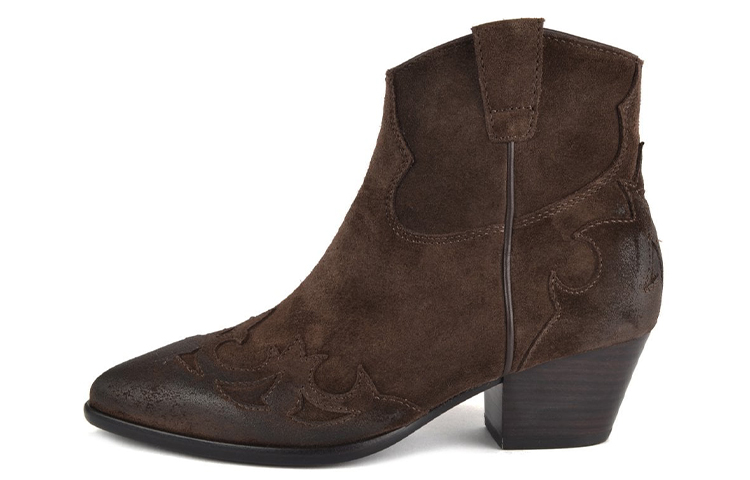 (W) Ash Harlow Suede Boots 'Tan'