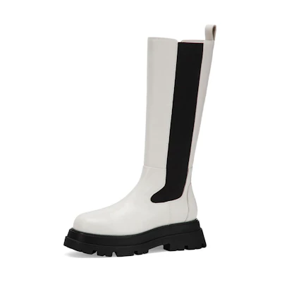 (W) Ash High-Top Chelsea Boot 'Grey White'