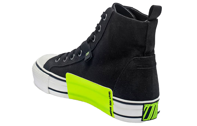 (W) Ash High-Top Fashion Sneakers 'Graffiti Black' 圖 3