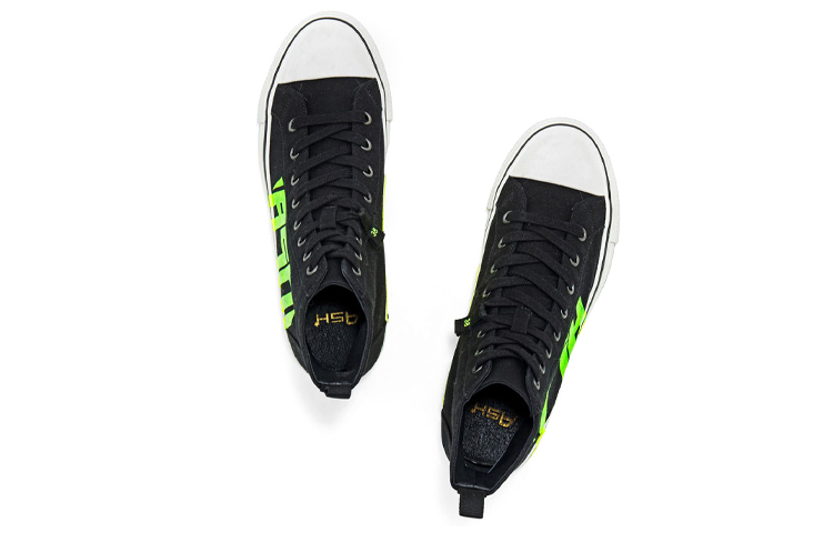 (W) Ash High-Top Fashion Sneakers 'Graffiti Black' 圖 4