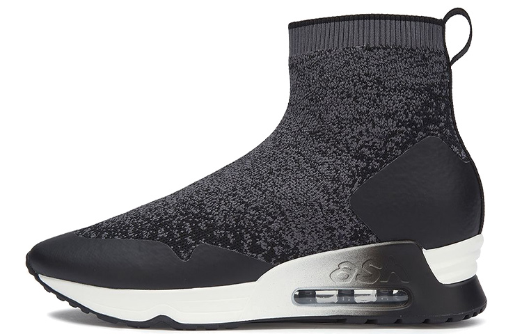 (Women) Ash High-Top Knit Sneaker 'Black Lipstick' FW21-S-135624-003