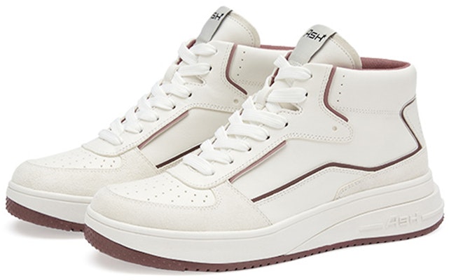 (Women) Ash High-Top Platform Sneaker 'Peace White Red Brown' AL340L4000103 Lookbook (Women) Ash High-Top Platform Sneaker 'Peace White Red Brown' AL340L4000103