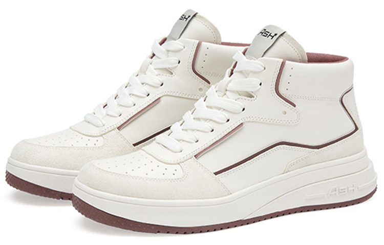 Lookbook (W) Ash Sepatu Platform Tinggi 'Peace Putih Merah Cokelat' AL340L4000103
