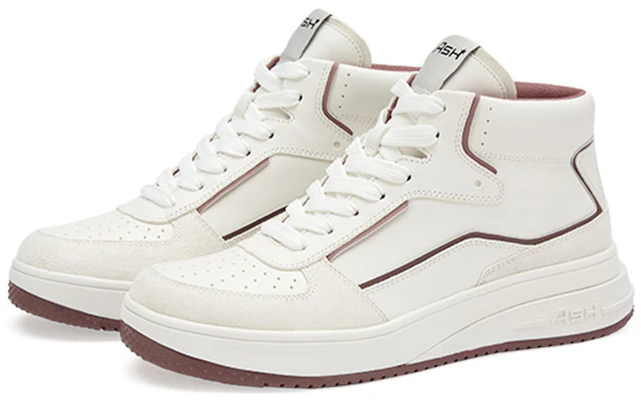 (W) Ash Sepatu Platform Tinggi 'Peace Putih Merah Cokelat' AL340L4000103 Lookbook (W) Ash Sepatu Platform Tinggi 'Peace Putih Merah Cokelat' AL340L4000103