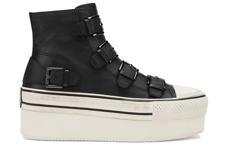 Order (W) Sneakers Ash High-Top Platform 'Hitam' FW21-V-133636-002