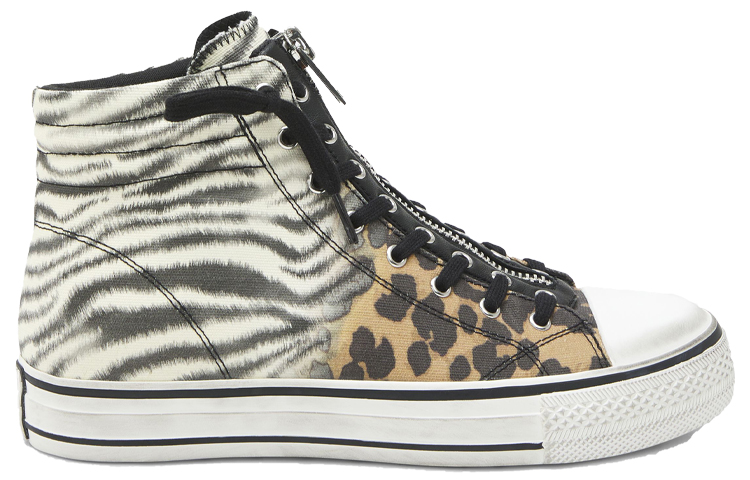 (W) Ash High-Top Sneaker 'Animal Print White' 圖 2