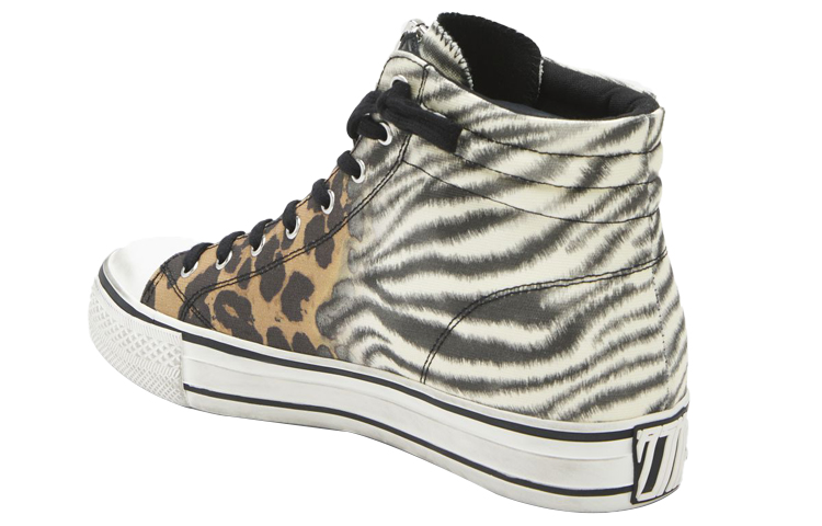 (W) Ash High-Top Sneaker 'Animal Print White' 圖 3