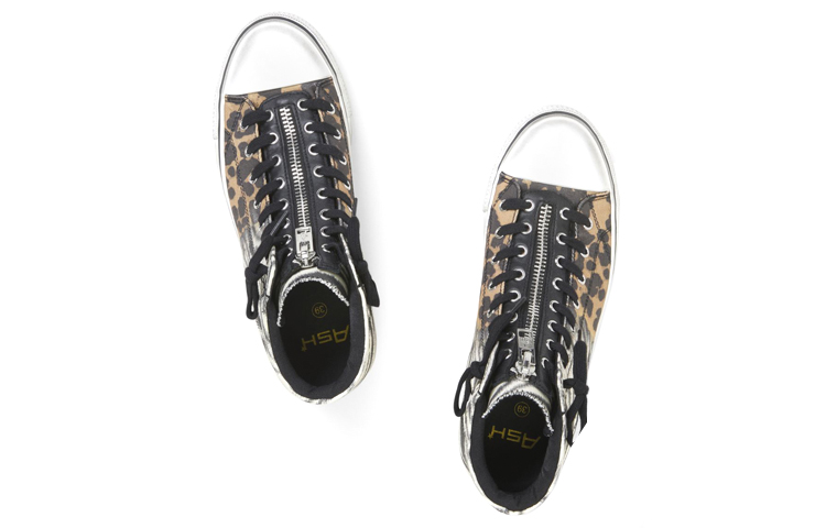 (W) Ash High-Top Sneaker 'Animal Print White' 圖 4