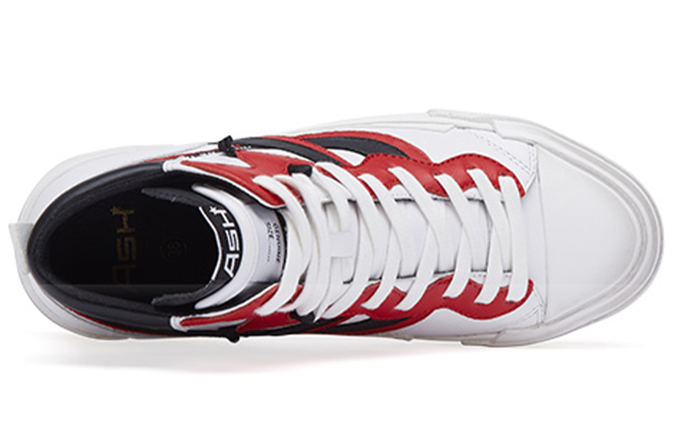 (W) Ash High-Top Sneaker 'White Red Black' 圖 4
