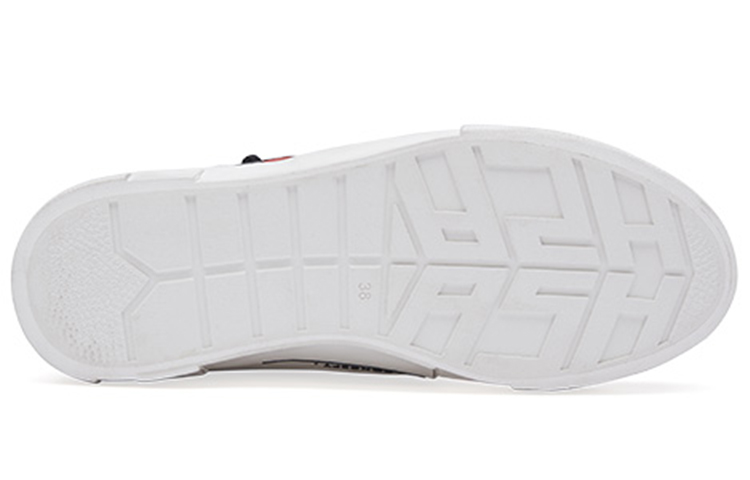 (W) Ash High-Top Sneaker 'White Red Black' 圖 5