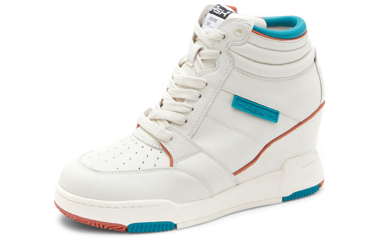 (W) Ash High-Top Wedge Sneaker 'White Green' 圖 3