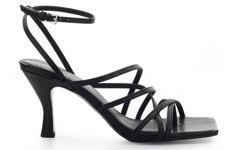 Order (Women) Ash High Heeled Sandal 'Cross-Strap Black' S21MAYA01