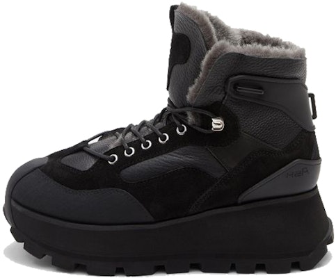 (Women) Ash High Top Casual Platform Sneaker 'Black Faux Fur' FW20-S-134378-001 Buy (Women) Ash High Top Casual Platform Sneaker 'Black Faux Fur' FW20-S-134378-001