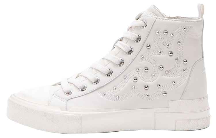 (Women) Ash High Top Fashion Sneaker 'White Sheepskin' SS21-V-134902-003