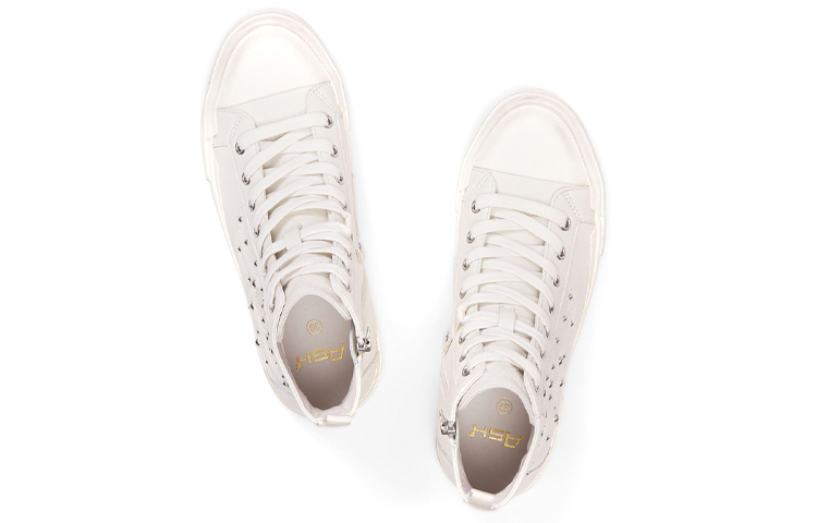 (W) Ash High Top Fashion Sneaker 'White Sheepskin' 圖 4