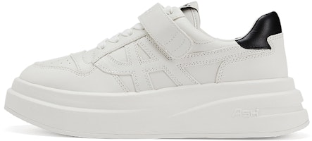 (Women) Ash Indy 'White Black Velcro Platform' SS22-S-135983-003 (Women) Ash Indy 'White Black Velcro Platform' SS22-S-135983-003