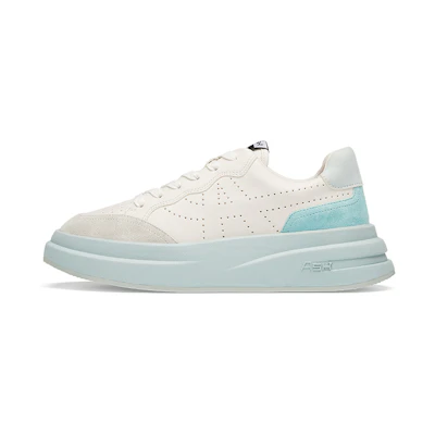 (W) Ash Indy 'White Leather Platform'