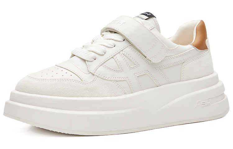 Order ASH INDY 時尚厚底魔術貼 休閒單鞋 女款 白