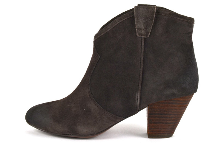 (Women) Ash Jalouse Suede Booties 'Dark Brown' FW20-M-58654-002