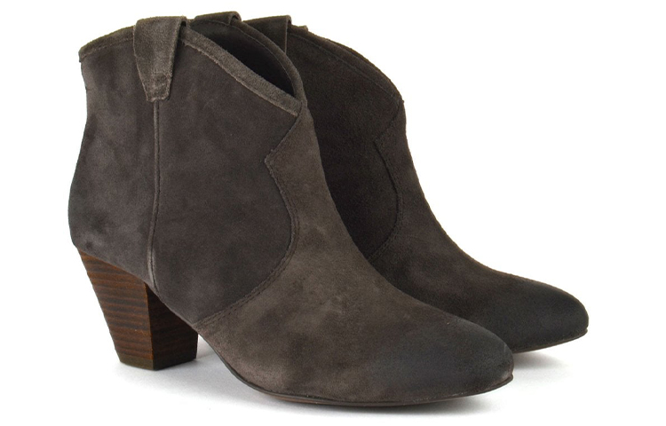 (W) Ash Jalouse Suede Booties 'Dark Brown' 圖 3
