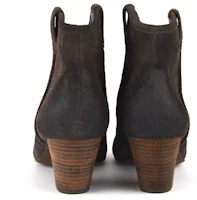 Shop (Women) Ash Jalouse Suede Booties 'Dark Brown' FW20-M-58654-002