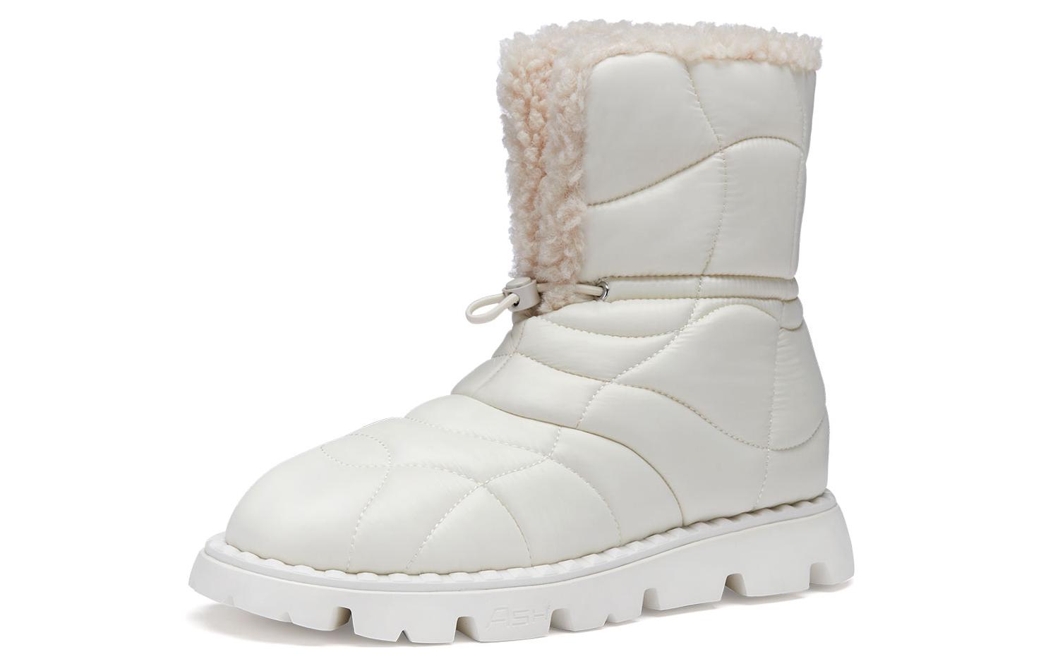 (W) Ash Jenny 'Grey White Snow Boots'