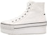 (W) Ash Jess 'Kanvas Platform Retro Putih' AK340F40047