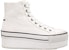 (W) Ash Jess 'Kanvas Platform Retro Putih' AK340F40047