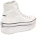 (W) Ash Jess 'Kanvas Platform Retro Putih' AK340F40047