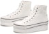 (W) Ash Jess 'Kanvas Platform Retro Putih' AK340F40047