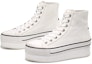Shop (W) Ash Jess 'Kanvas Platform Retro Putih' AK340F40047