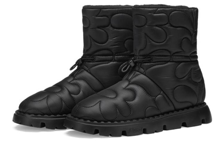 Order ASH JEWEL 布料 戶外舒適保暖 短筒 雪地靴 女款 黑色