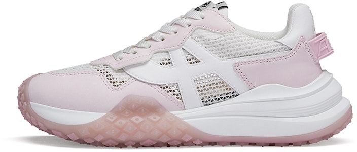 ASH JOKER BE KIND系列 織物牛皮運動休閒鞋 女款 粉白 Buy ASH JOKER BE KIND系列 織物牛皮運動休閒鞋 女款 粉白