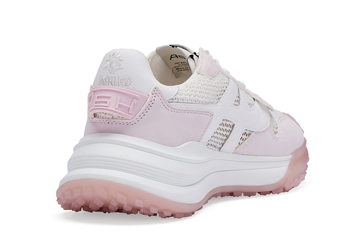 Lookbook ASH JOKER BE KIND系列 織物牛皮運動休閒鞋 女款 粉白