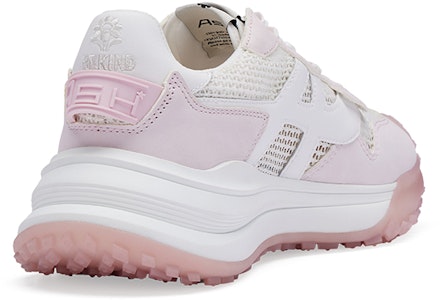 ASH JOKER BE KIND系列 織物牛皮運動休閒鞋 女款 粉白 Lookbook ASH JOKER BE KIND系列 織物牛皮運動休閒鞋 女款 粉白