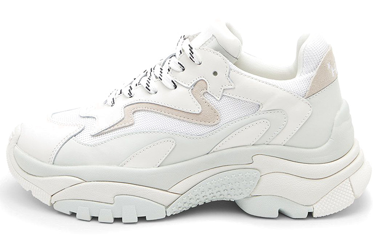 (Women) Ash Leather Panel Sneaker 'White Blue' SS20-S-126379-012