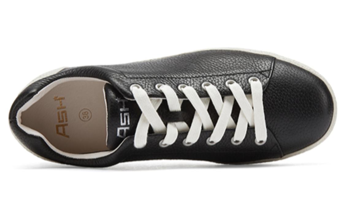 Shop (W) Ash 黑色舒适皮革休闲鞋 FW21-S-118228-002