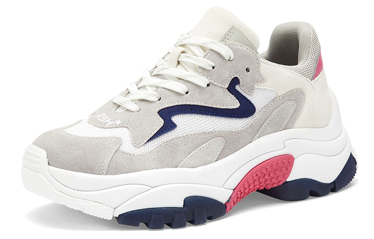 (W) Ash Leather Sneakers 'Beige' 圖 2