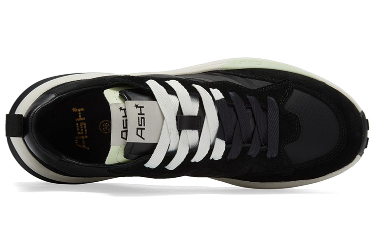Details for (W) Ash 黑色皮革运动鞋 FW21-S-134787-008
