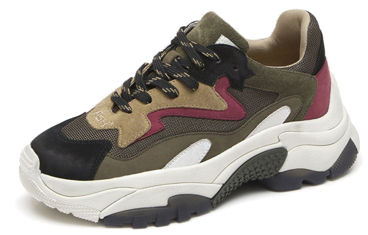 (W) Ash Leather Sneakers 'Dark Green' 圖 2