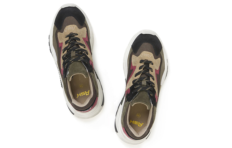 (W) Ash Leather Sneakers 'Dark Green' 圖 4