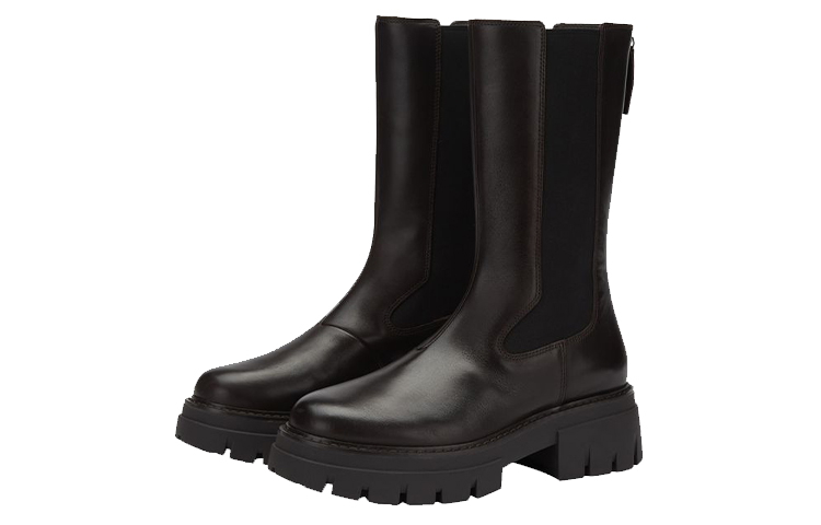 (W) Ash Lennox 'Black Chelsea Platform' 圖 3