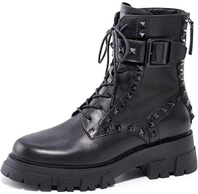 (W) Botas Plataforma de Cuero Negro con Tachuelas Ash Lewis AM324L22036 Buy (W) Botas Plataforma de Cuero Negro con Tachuelas Ash Lewis AM324L22036